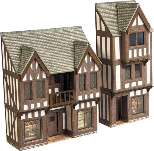 Metcalfe PN190 Low Relief Timber Framed Shop N Gauge Kit