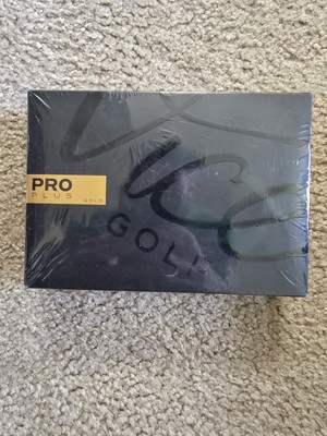 Vice Pro Plus Gold Golf Balls! New! Sealed! 1 Box 12 Balls! Limited Edition! 