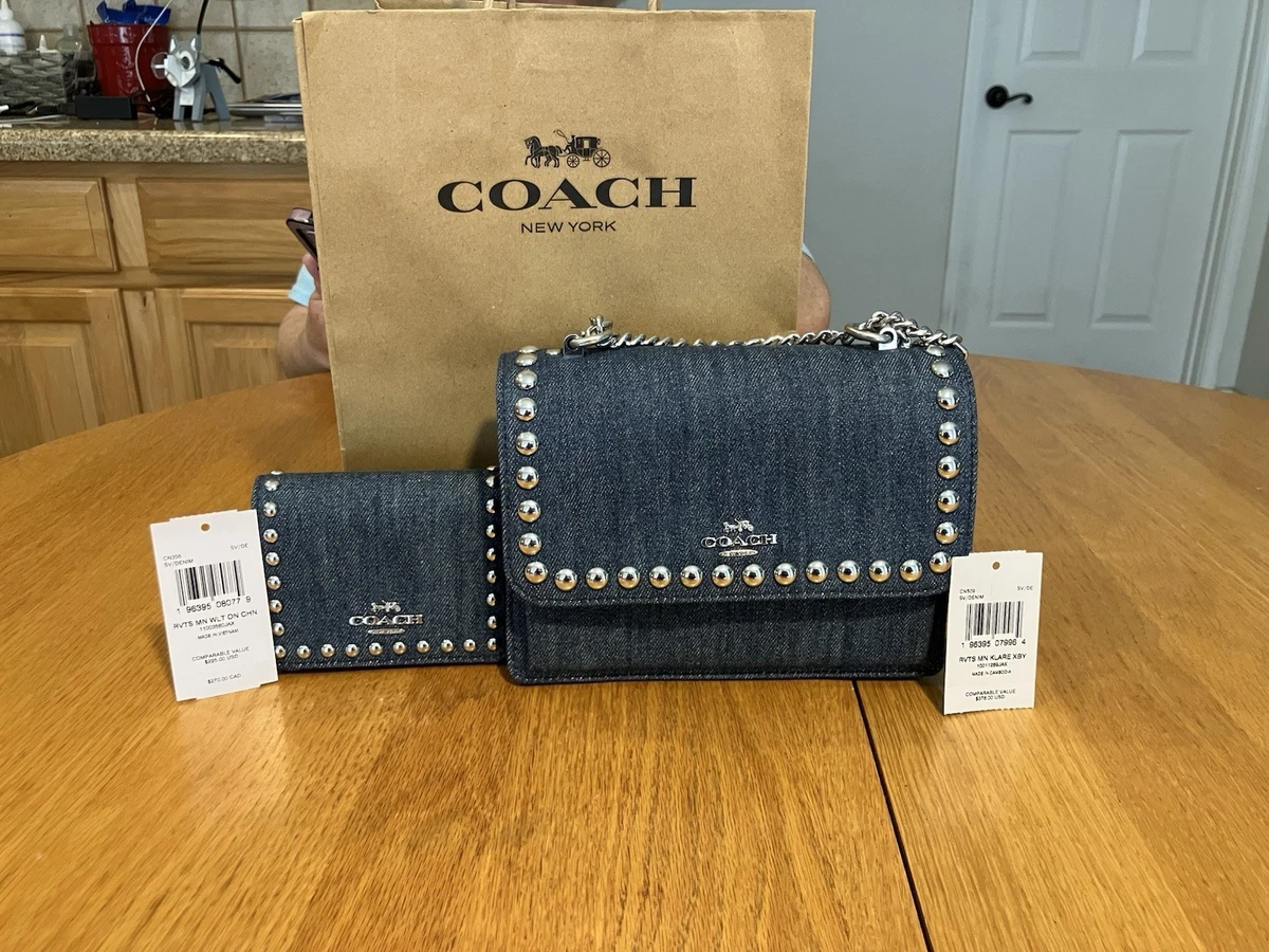 Coach Denim Exterior Small Bags & Handbags for Women for sale | eBay