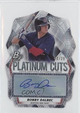 2017 Bowman Platinum Platinum Cuts Auto 20/25 Bobby Dalbec #PCA-BD Auto uk2