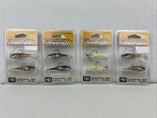 Lot Of 4 Packs Berkley Powerbait Pro Design Edwin Evers Swimbait Gizzard Shad