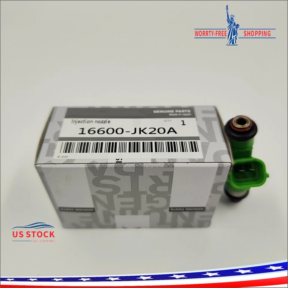 OEM 6X FUEL INJECTORS for 2009-2018 Nissan Murano Maxima 3.5L V6 16600-JK20A - Image 3 of 4