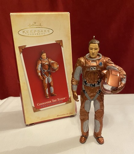 Hallmark Keepsake STAR TREK Ornament. Commander Trip Tucker. 5” Astronaut 2004 - Picture 1 of 13