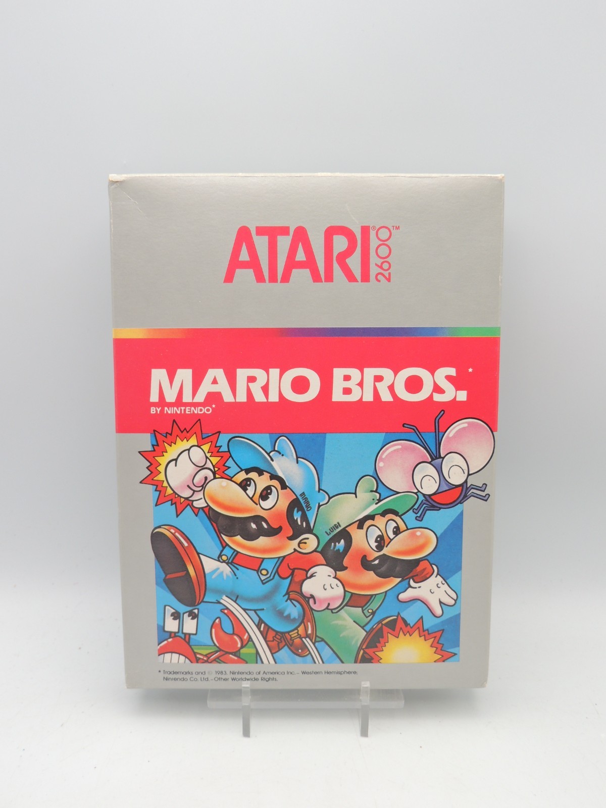 Jeu Nintendo Atari 2600 - Mario Bros. By Nintendo - Complet En Boite TBE