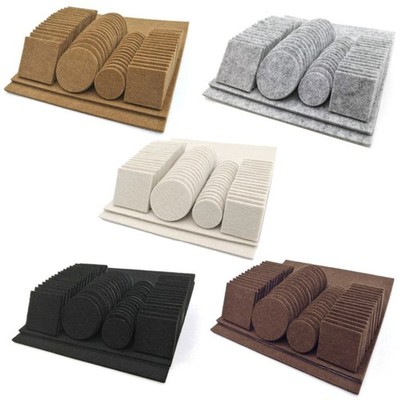 Felt Pads 80/130pcs Hardwoods Floors Floor Surface Supplies