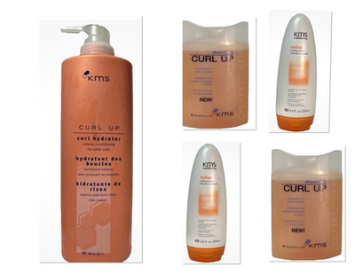 #ad 5 pc Combo KMS CURL UP CURL HYDRATOR CURLING BALM amp; SHAMPOO 35 48 29 $121.49