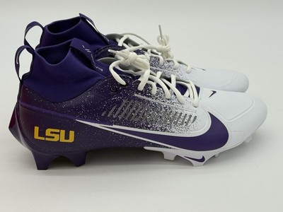 Size 13.5 Wide - Nike Vapor Edge 360 Pro LSU PE Cleats FJ6381-500