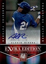2012 Panini Elite Extra Edition #82 Alexis Rivera Franchise Futures AUTO #/797