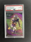 2020 Panini Select Color Match Die-Cut Purple #361 Justin Jefferson RC PSA 10