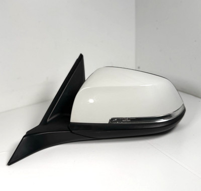 BMW 1 Series F20 F21 Genuine N/S Passenger Wing Mirror White Manual Fold 7242703
