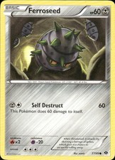 Ferroseed 77/99 Common Next Destinies Pokemon Lightly Played