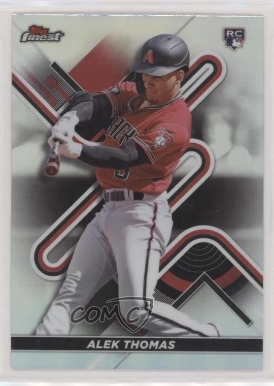 2022 Topps Finest Refractor Alek Thomas #43 0nr3