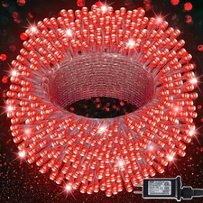 300 LED Christmas Lights, Extra Long 98.5FT Valentines String Lights Outdoor Ind