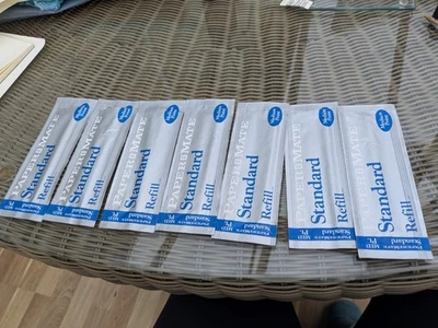 Genuine Papermate Standard Refill Blue Medium Tested And Working Well. X 7 NOS - Image 1 of 4