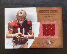 2005 Donruss Classics Alex Smith Dress Code RC Patch 182/250 #DC-1 49ers