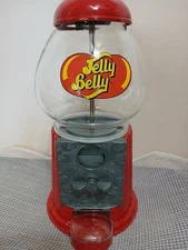 Jelly Belly Metal and Glass Tabletop Candy Dispenser-Bank