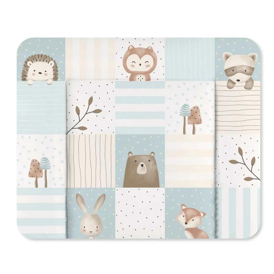 Julius Zöllner Wickelauflage Softy 75x75 Folie Waldfreunde NEU