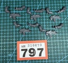 5 Space Marine Mark 3 Boltgun Arm Pair Weapon Old Kit OOP Mk iii Heresy 40k Bit