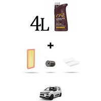 Hoffcar Servicekit 3 Filter Und 4L ÖL FüR Citroen Berlingo Iii 1.2 Thp 96KW D