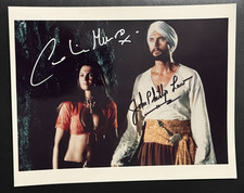 John Phillip Law and Caroline Munro Signed Photo Golden Voyage of Sinbad