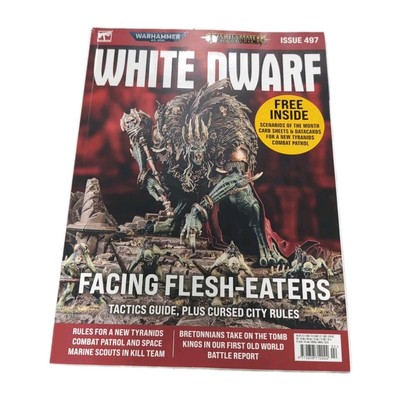 Games Workshop Warhammer White Dwarf Magazine Issue 497