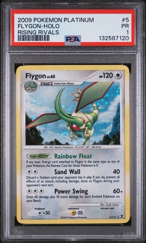 Flygon graded PSA 1 for sale on eBay