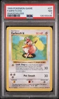 1999 POKEMON BASE SET SHADOWLESS #27 FARFETCH'D PSA 7