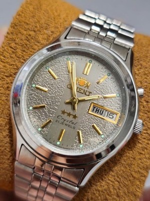 orient 3 star automatic mens watch