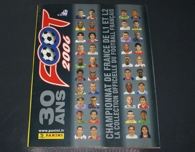 album panini foot championnat 2006 30 ans complet tres bon etat - Photo 1/4