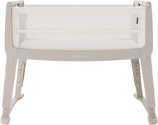 Image of SnuzPod Studio Next to Me Crib - Portable, Lightweight Baby Bed with Zip-Down