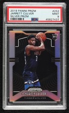 2019-20 Panini Prizm Rookie Silver Prizm Jarrett Culver #252 PSA 9 MINT 0sp7