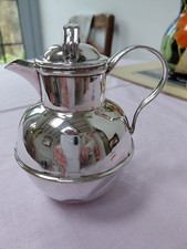 Vintage EPNS 5/4 Jersey milk/ cream jug with lid