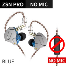 ZSN PRO in Ear Earphone 1BA 1DD Hybrid Drive HIFI Sport Noise Cancelling Earbud