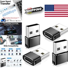 USB C to USB Adapter High Quality Metal Connector for Charging and Data Transfer