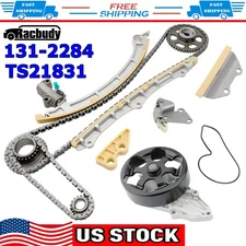 Timing Chain Kit Water Pump for 2003-11 Honda Element Accord CR-V Acura TSX 2.4L