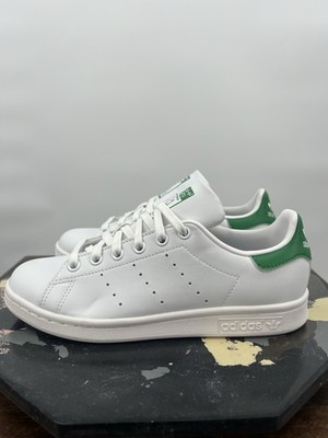 Adidas Stan Smith Cloud White/Green FX5502 NWOB Size 5 Men s