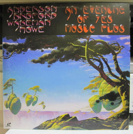イエスミュージックの夜Anderson Bruford Wakeman Howe ANDERSON BRUFORD WAKEMAN HOWE An Evening Of Yes JAPAN Laserdisc