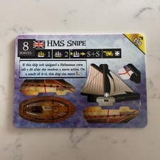 Pirates CSG Ocean's Edge #053 England HMS Snipe Rare 