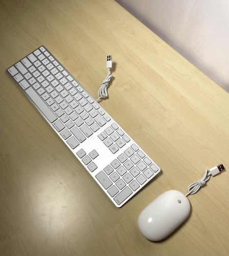 Apple Genuine Wired Keyboard and Mouse A1243/A1152 - Great Condition - 第 1/10 張圖片