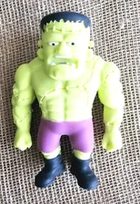 JaRu Squish Monster Frankenstein Stretch Toy Figure 6" GreGory