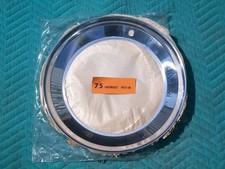 1957 1958 Chevrolet Car NORS 14" Aluminum WHEEL TRIM RING SET OF 4 Made In USA