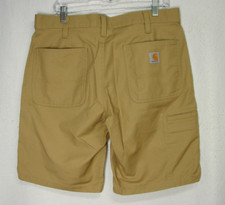 Carhartt Rugged Canvas Pro Series Relaxed Fit Shorts Mens 34x10 Workwear Outdoor