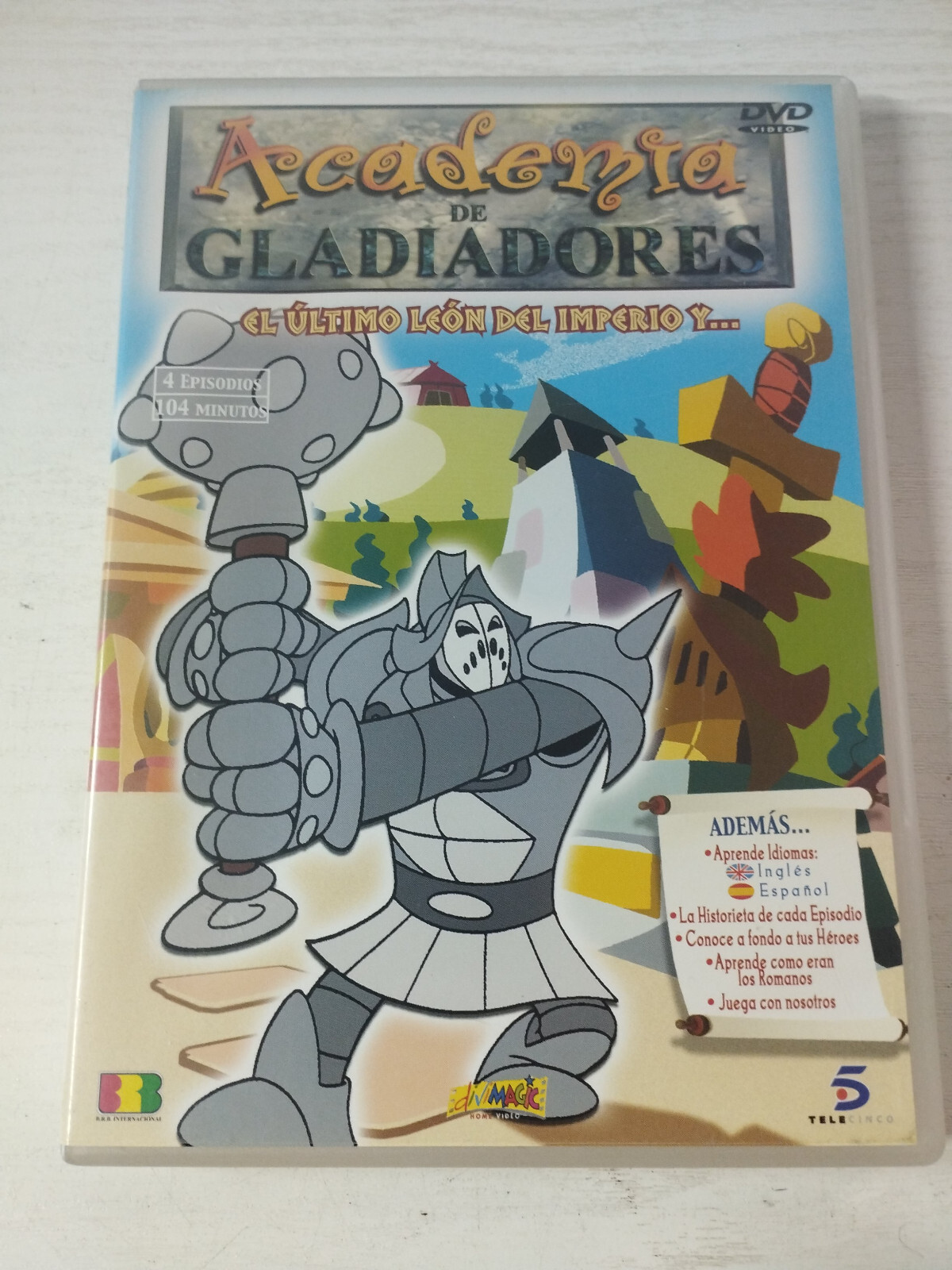 Academy De Gladiators Ultimo Leon Del Imperio DVD Español Ingles Region All Am