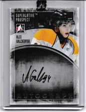 Alex Galchenyuk 2012-13 ITG Superlative Prospect Autograph Silver # PAAG 26/30