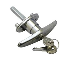 Bauer Chrome Clockwise T-Handle Lock Kit Bauer T311C