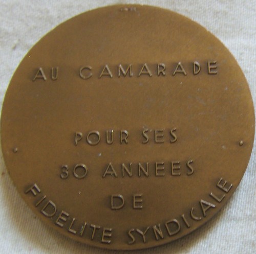 MED11050 - MEDAILLE CGT 30 ANNE DE FIDELITÉ SYNDICALE - Picture 2 of 2