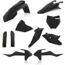 ACERBIS FULL PLASTIC KIT BLACK KTM 85 SX 17/14 2018-2023 2686020001 fitment