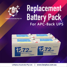 Tpower APC Replacement Battery Pack RBC25 4 1400 1500 UPS SU1400rm su1500rm