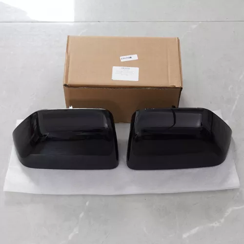 For 2017-2023 Ford F150 F250 F350 Super Duty Top Half Black Tow Mirror Covers