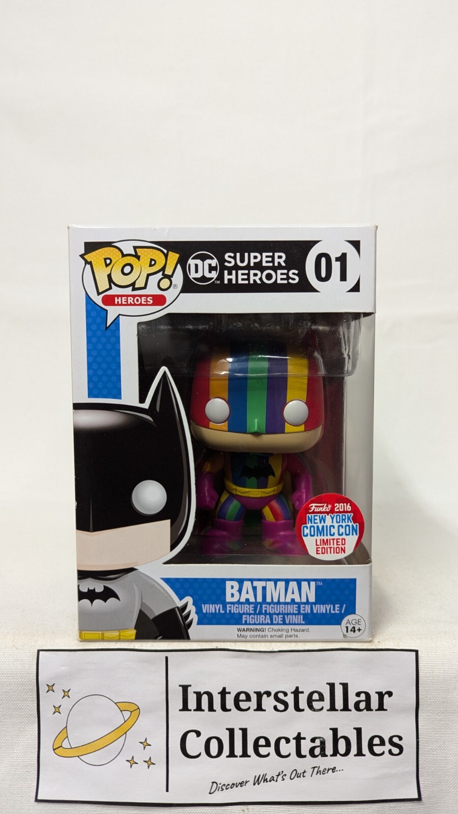 Funko Pop! Dc Super Heroes: Batman #01 New York Comic Con